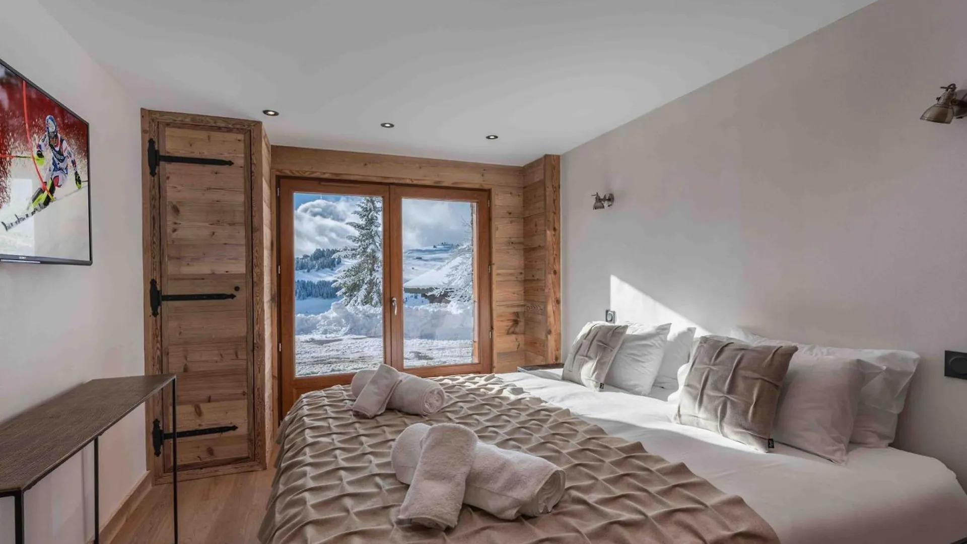 Chalet Pour 10 Avec Sauna Et Confort A Les Saisies - Fr-1-809-11 France