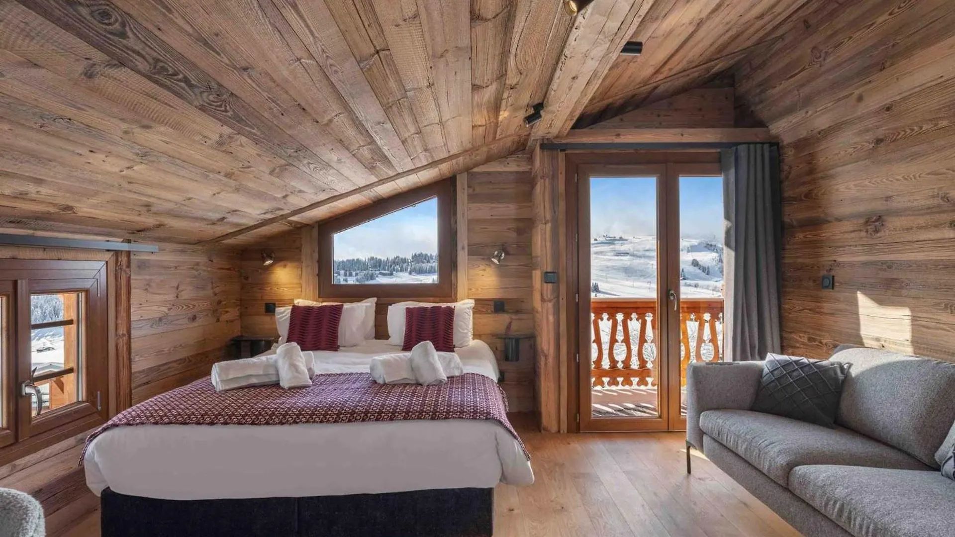Chalet Pour 10 Avec Sauna Et Confort A Les Saisies - Fr-1-809-11